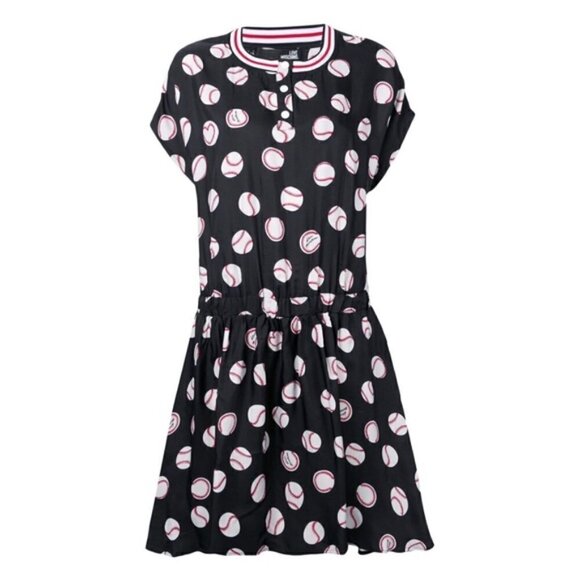 New Love Moschino Baseball Print Mini Dress NWOT Size 6 US - Picture 9 of 16